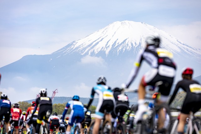 スポーツタウン小山町で自転車イベント「富士チャレンジ200」開催