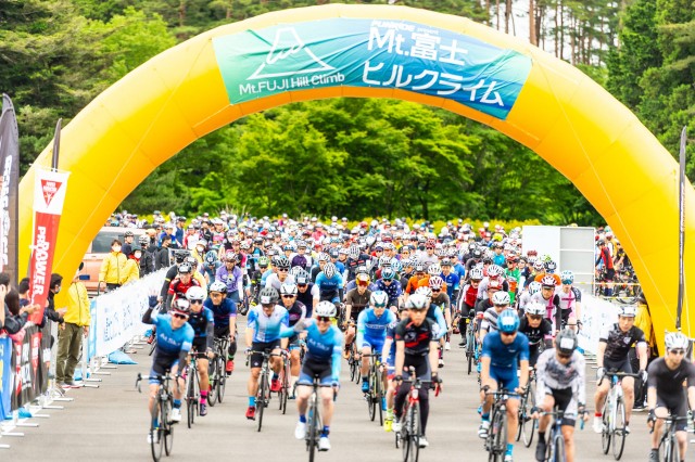 2年ぶり開催にサイクリスト熱走！「富士の国やまなし」 第17回Mt.富士ヒルクライム