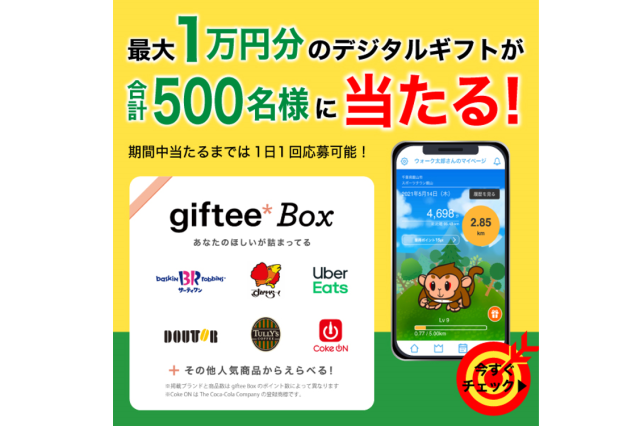 さつきR&Wエントリー開始！プレゼントキャンペーンを毎日実施！