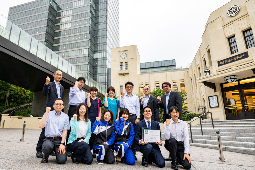 「会社として新しい価値を創出していくためには、健康な心と身体で生き生きと、信頼できるチームで働くことが重要だ」