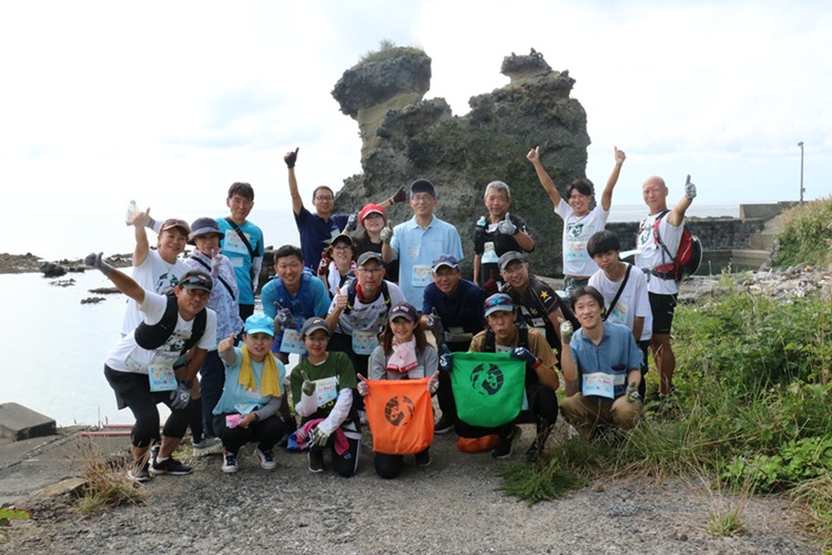 【エコアクション】北海道神恵内村（かもえないむら）にて、プロギングイベントを開催しました！